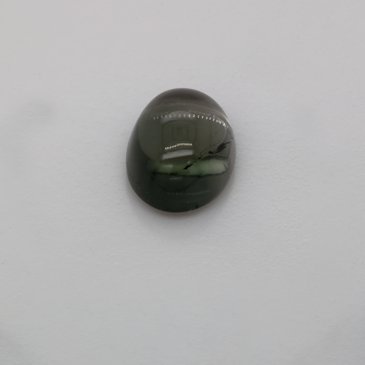 Tourmaline - gray, oval, 8.2x6.3 mm, 1.86 ct, No. TR99104