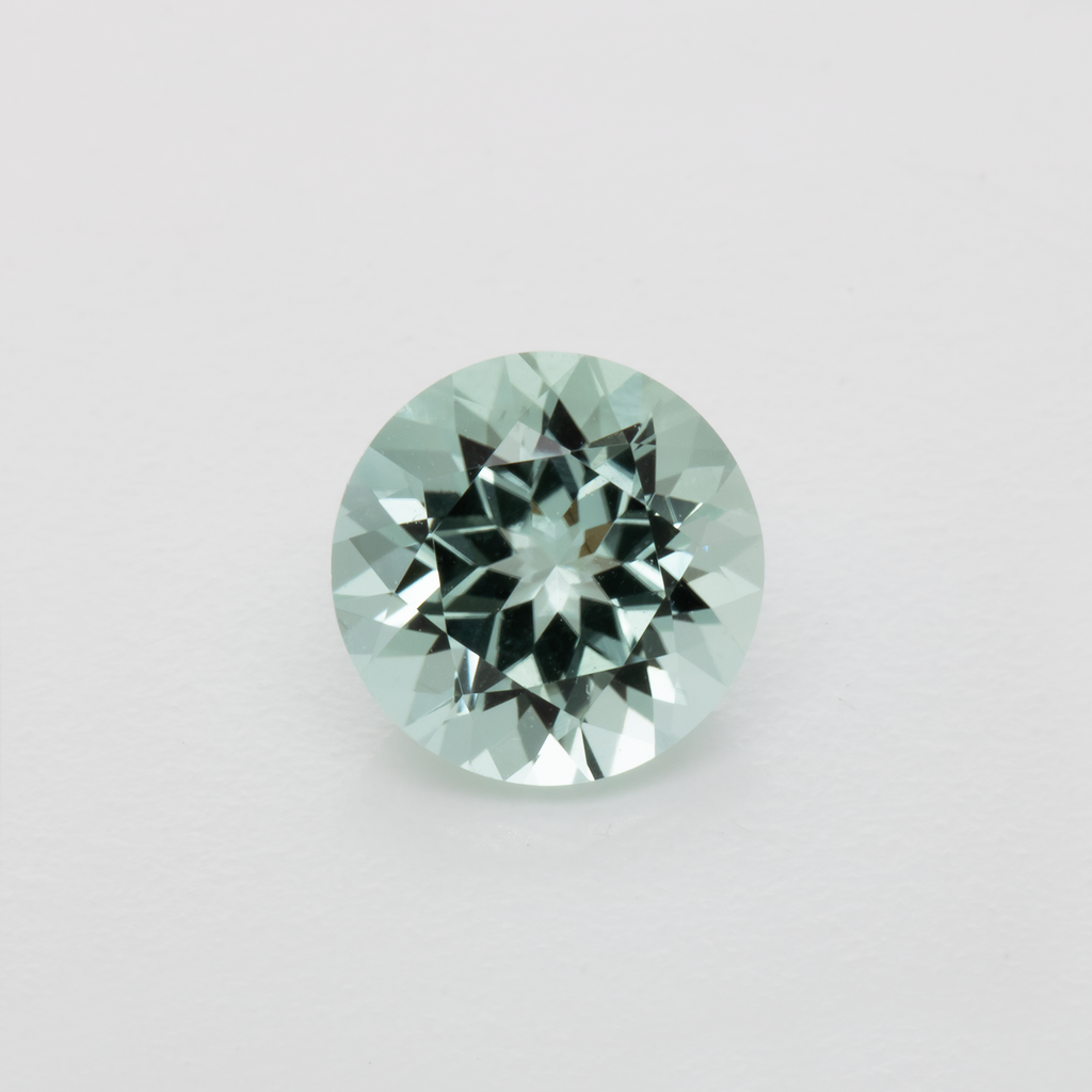 Tourmaline - green, round, 7x7 mm, 1.23 ct, No. TR991056