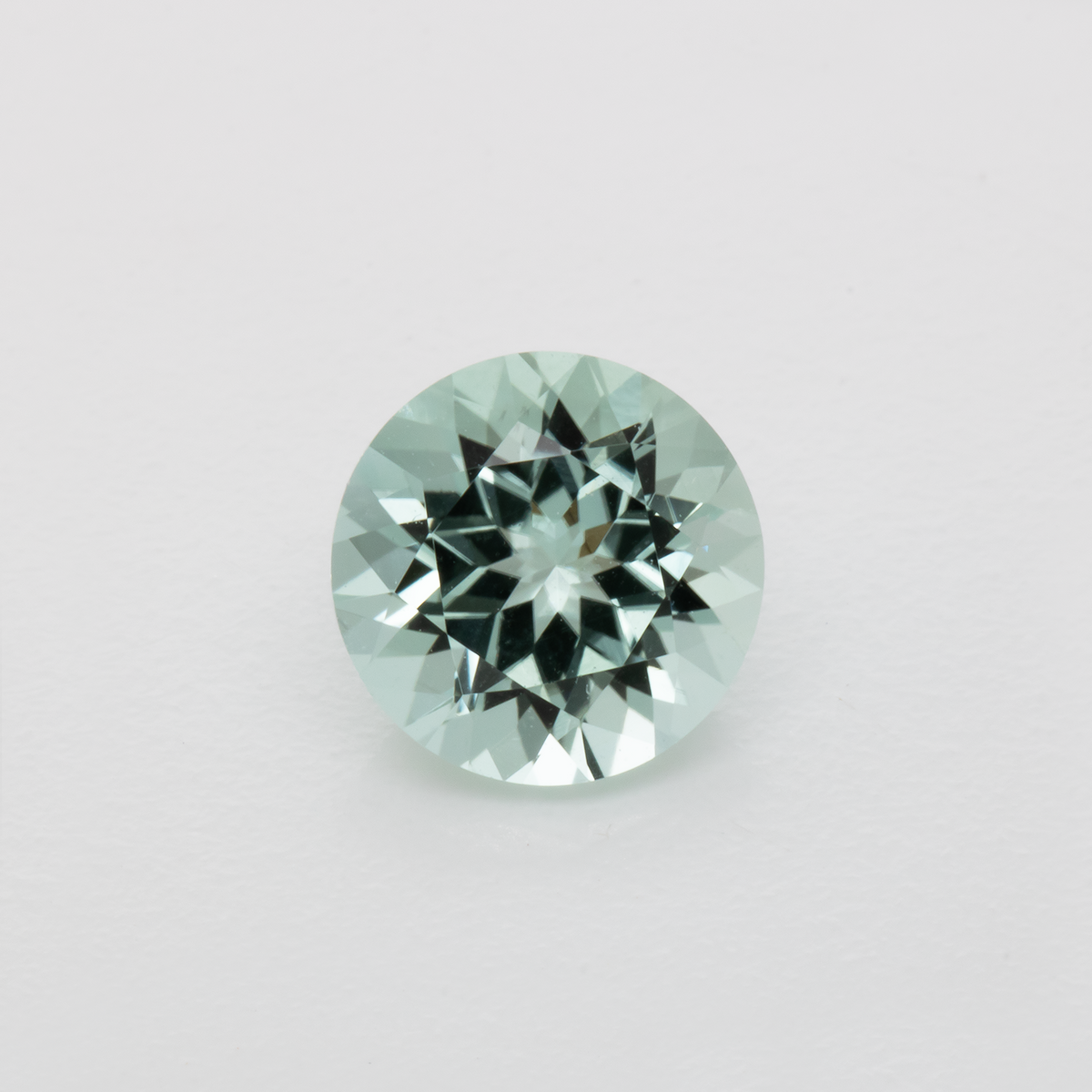 Tourmaline - green, round, 7x7 mm, 1.23 ct, No. TR991056