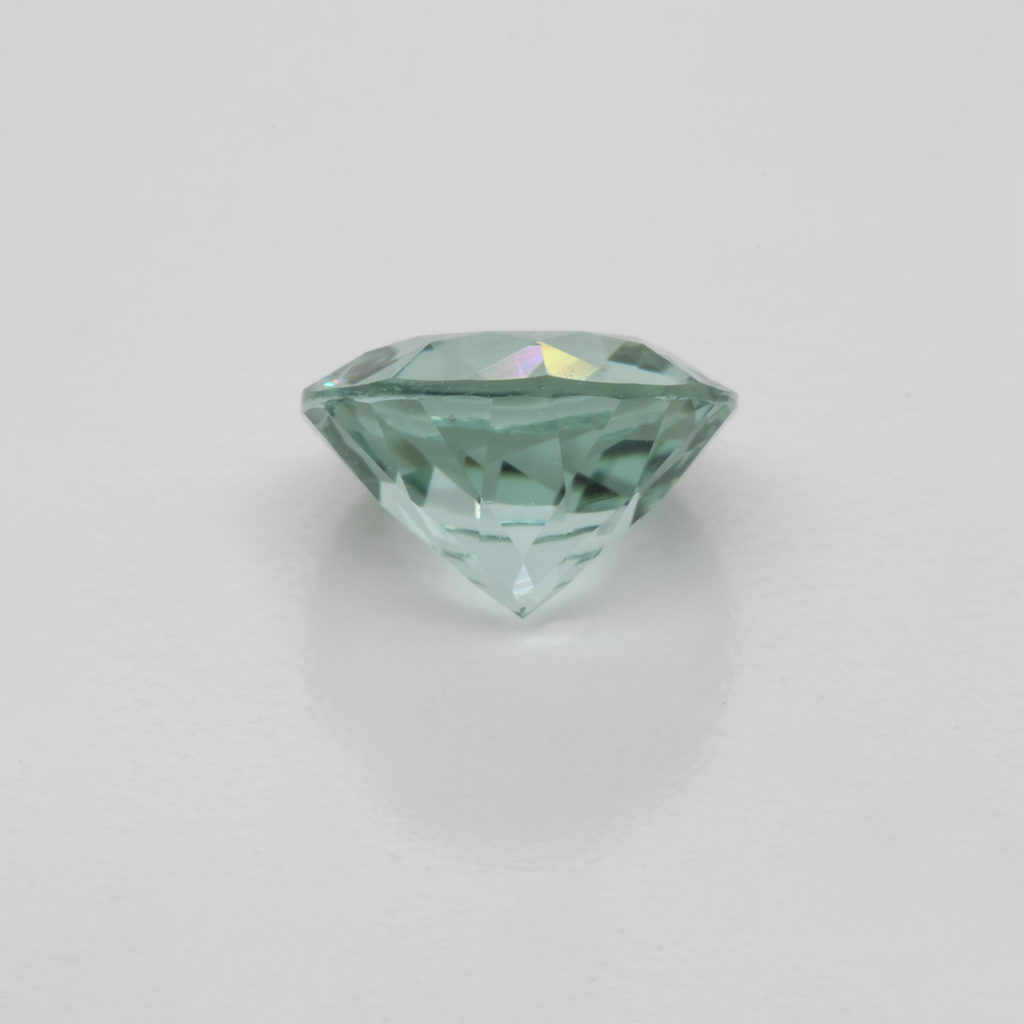 Tourmaline - green, round, 7x7 mm, 1.23 ct, No. TR991056