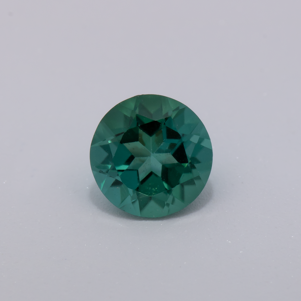 Turmalin - grün, rund, 5.5x5.5 mm, 0.52 - 0.64 ct, Nr. TR991063