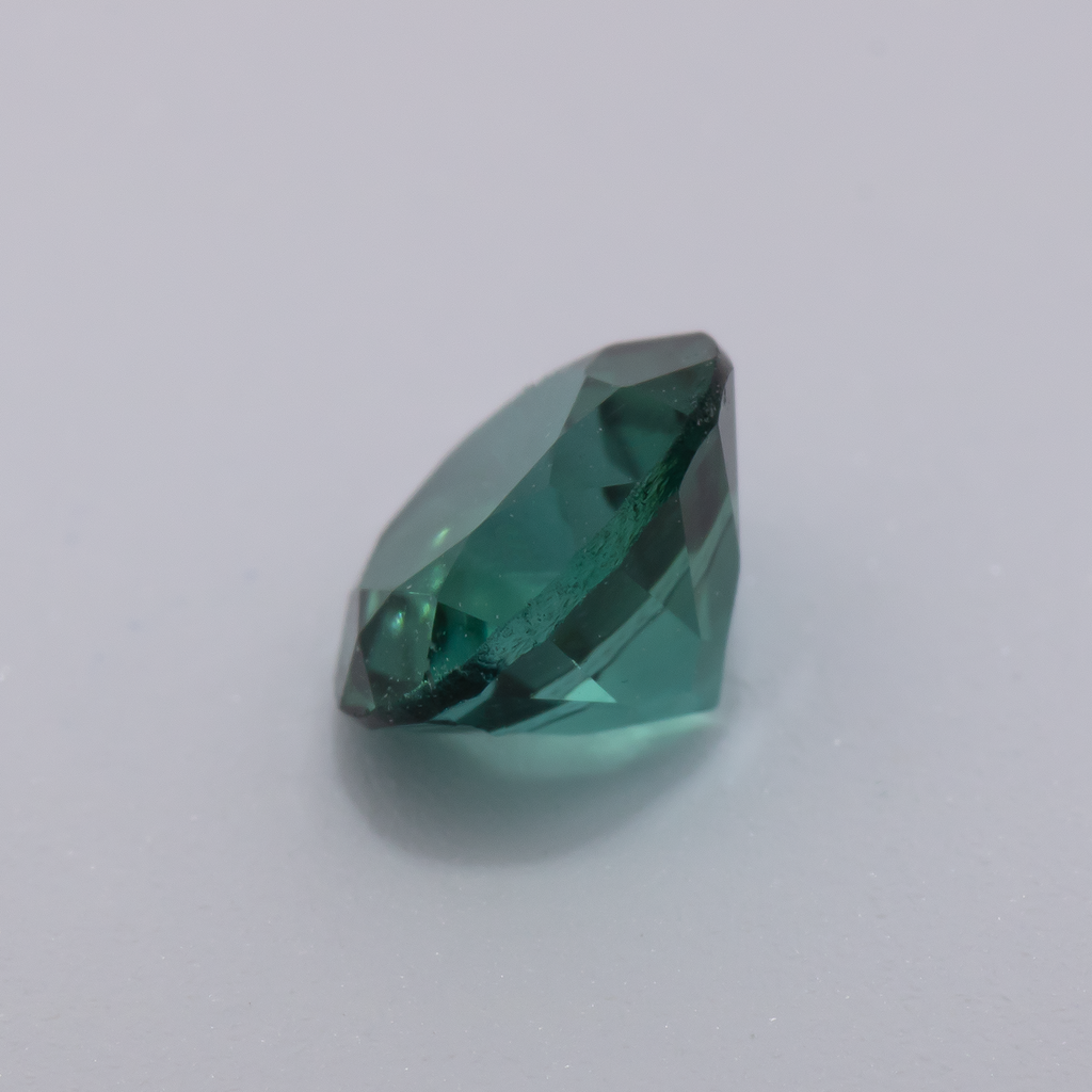 Turmalin - grün, rund, 5.5x5.5 mm, 0.52 - 0.64 ct, Nr. TR991063