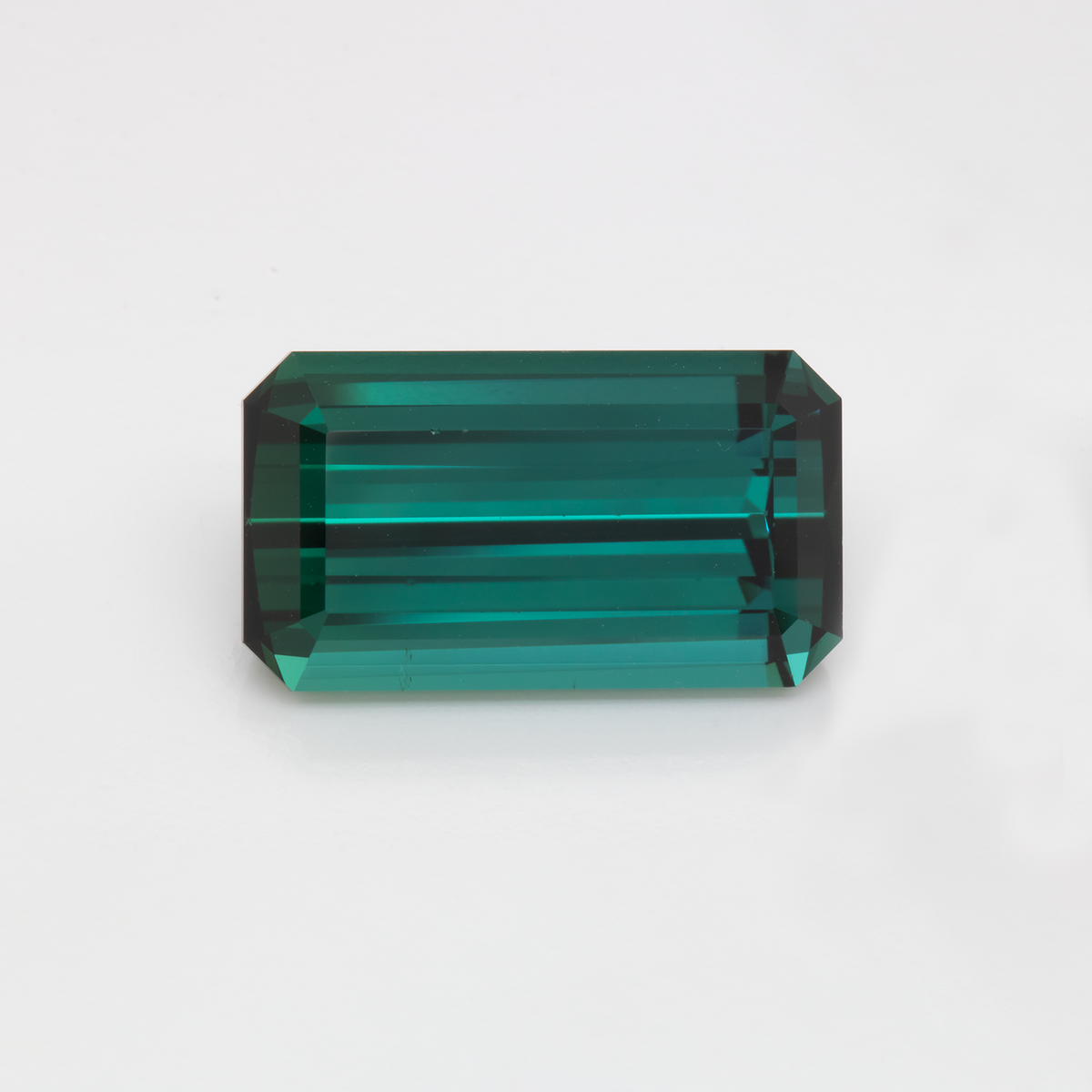 Tourmaline - green, octagon, 16.6x9.3 mm, 9.57 ct, No. TR991065