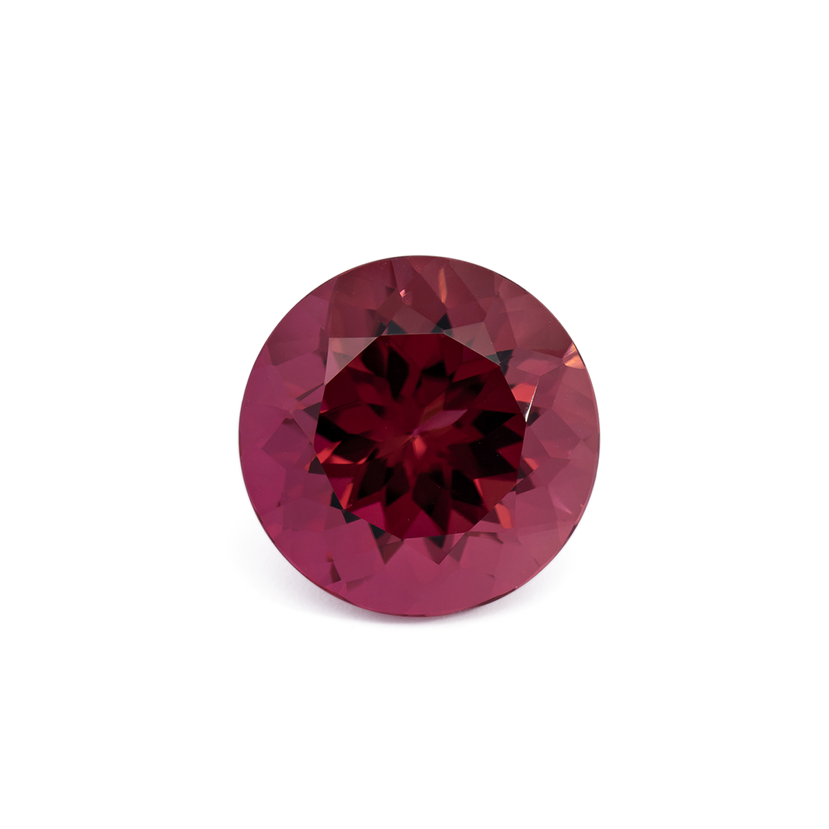 Tourmaline - red, round, 14.2x14.2 mm, 11.00 ct, No. TR991066