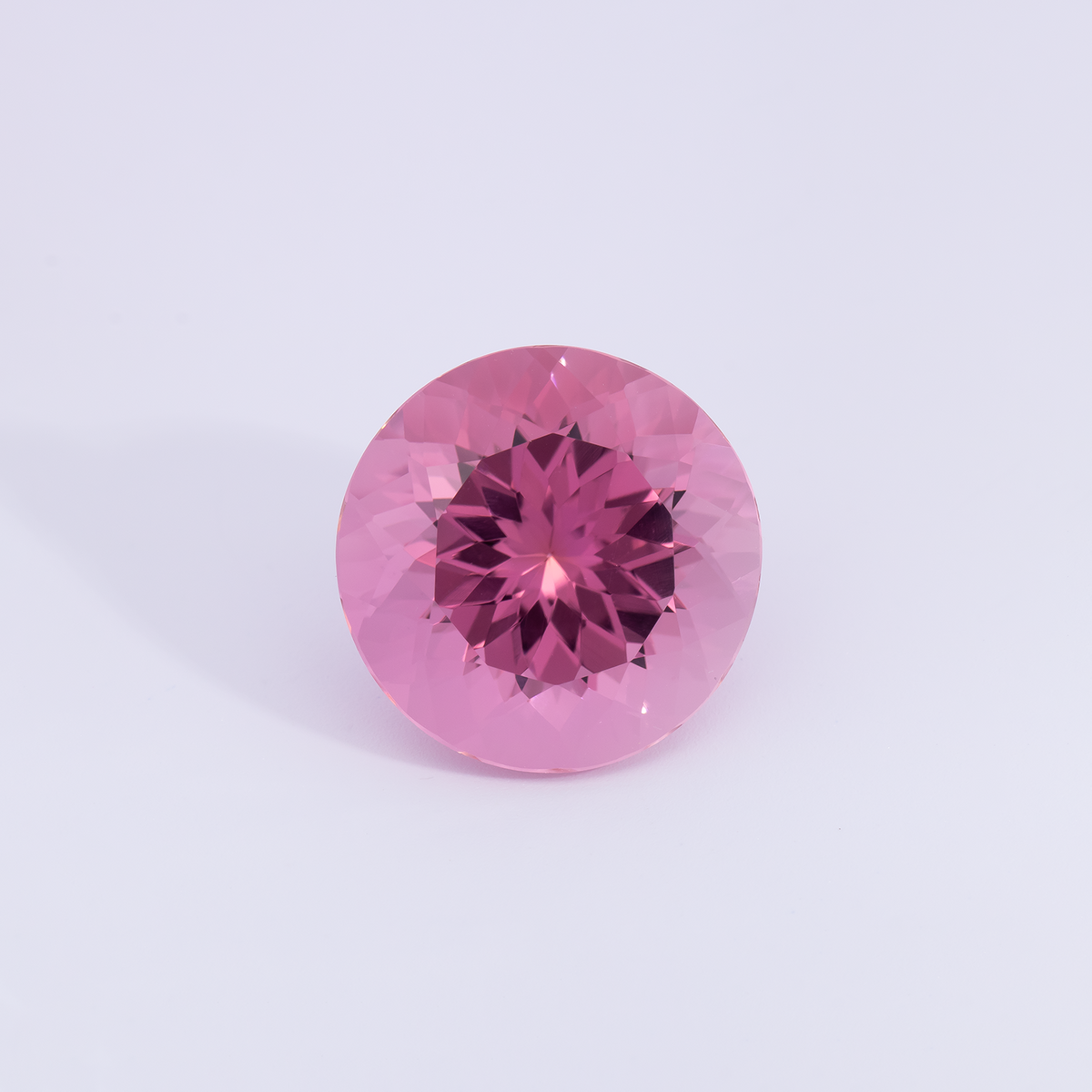 Tourmaline - light pink, round, 14x14 mm, 10.59 ct, No. TR991067