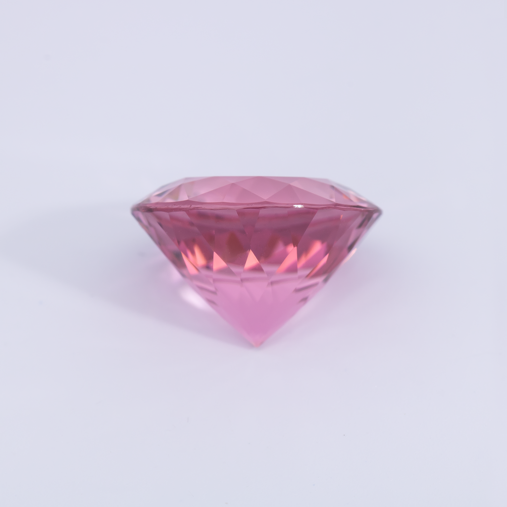 Tourmaline - light pink, round, 14x14 mm, 10.59 ct, No. TR991067