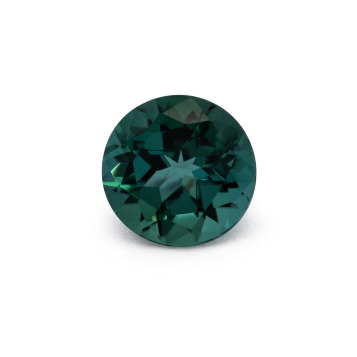 Turmalin - grün, rund, 5.1x5.1 mm, 0.51 ct, Nr. TR991073