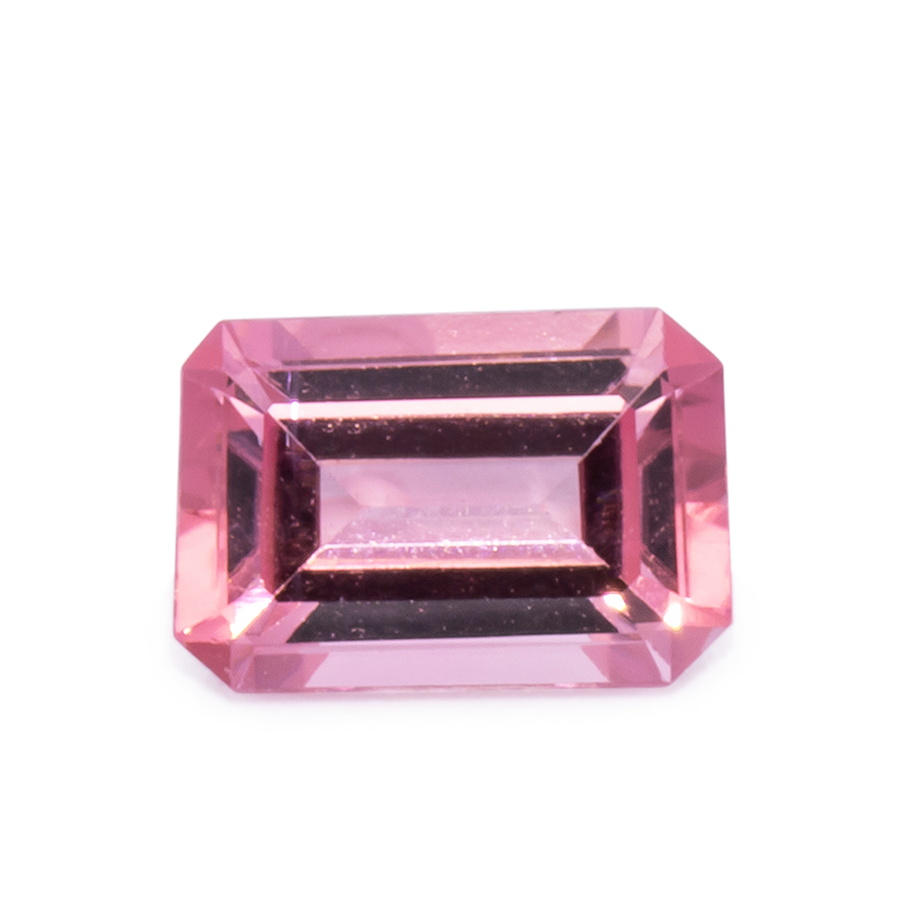 Tourmaline - light pink, octagon, 6x4 mm, 0.55 ct, No. TR991077