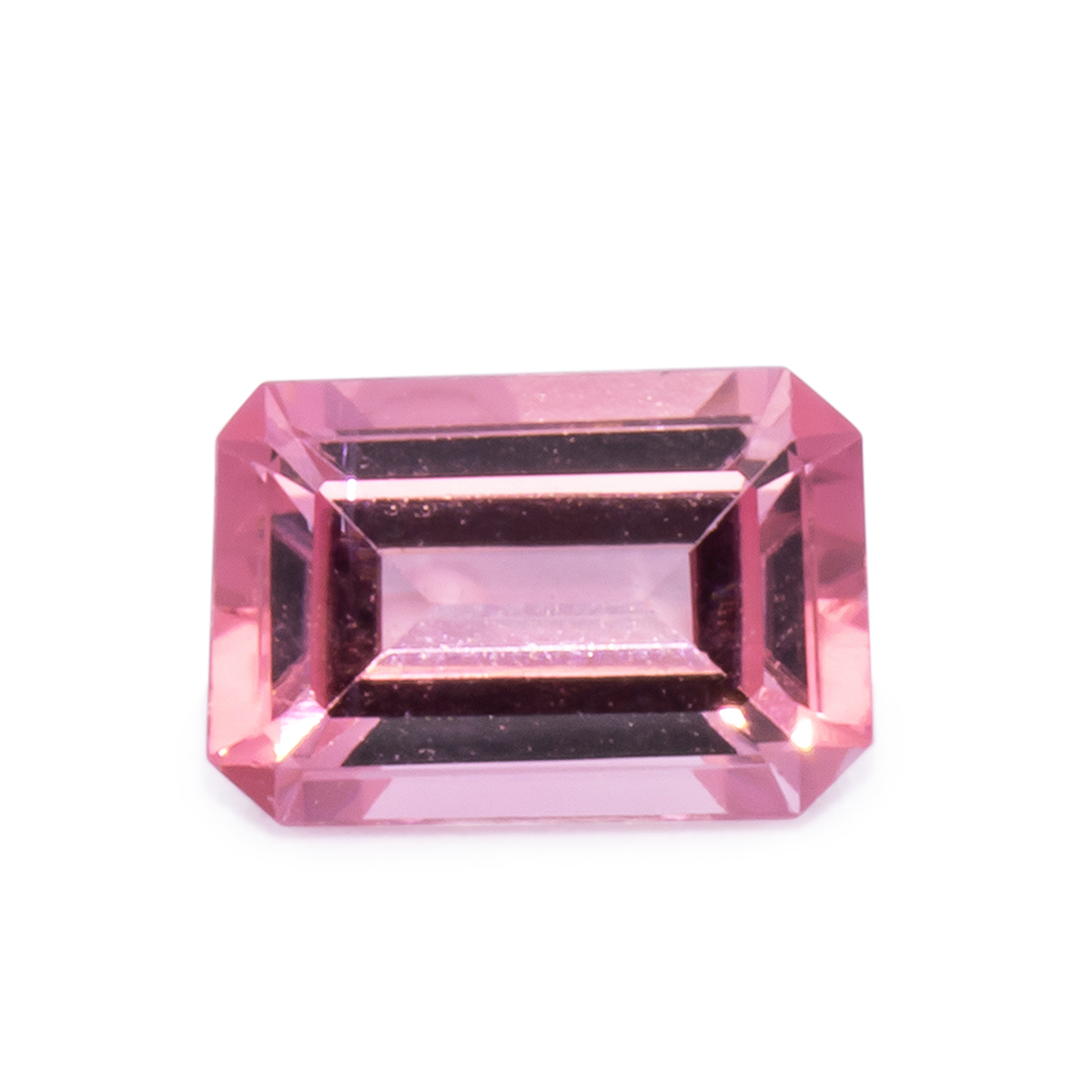 Tourmaline - light pink, octagon, 6x4 mm, 0.55 ct, No. TR991077