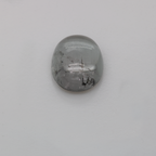 Turmalin - grau, oval, 8,7x7mm, 2,11 ct, Nr. TR99107