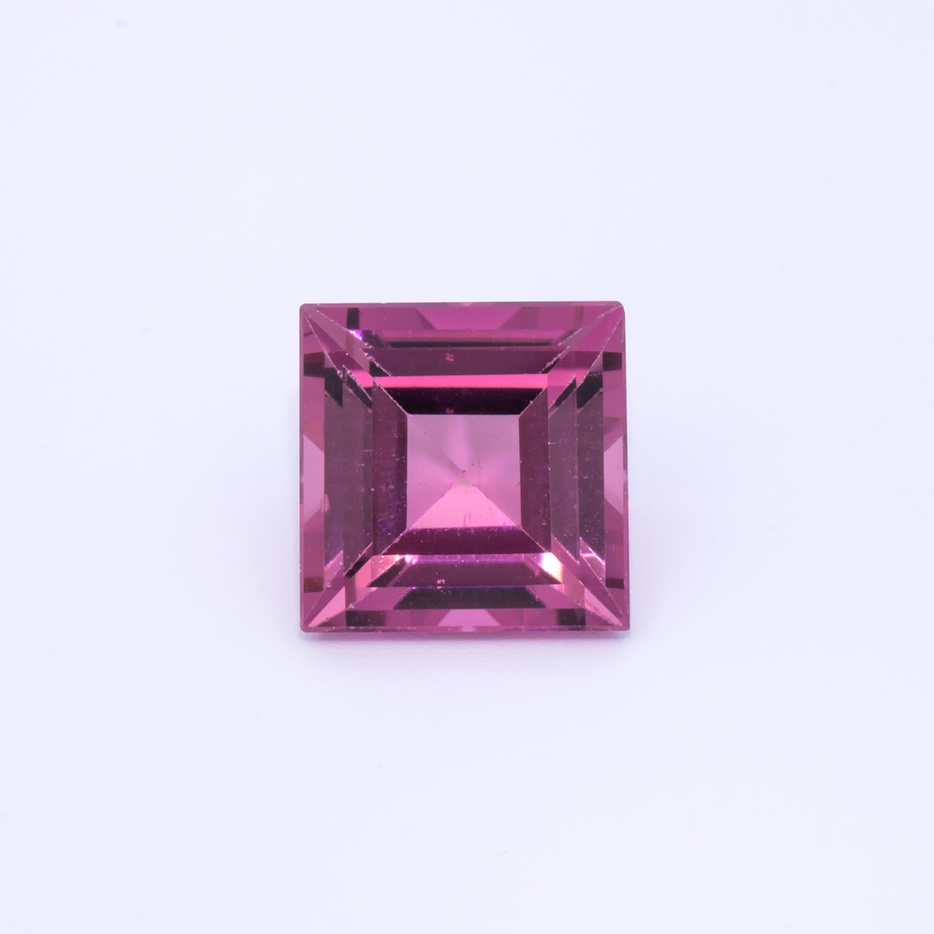Tourmaline - light pink, rectangle, 7.8x7.8 mm, 2.30 ct, No. TR991080