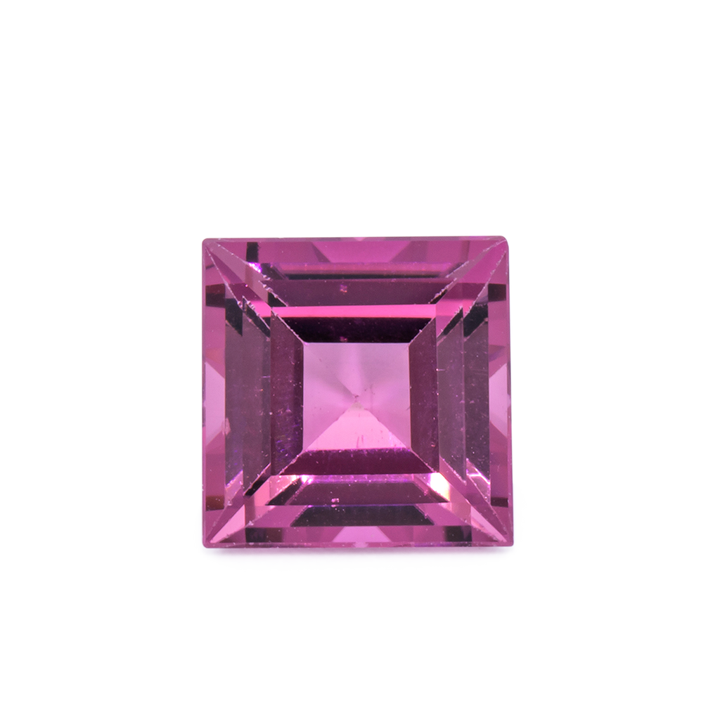 Tourmaline - light pink, rectangle, 7.8x7.8 mm, 2.30 ct, No. TR991080