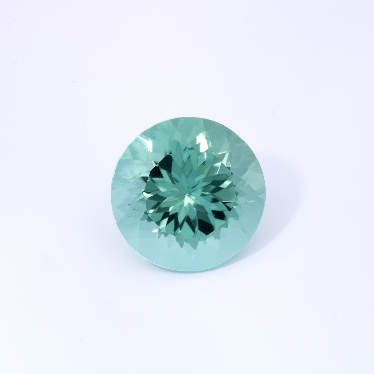 Tourmaline - green, round, 16x16 mm, 14.64 ct, No. TR991086