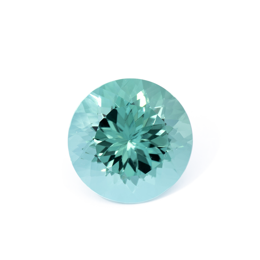 Tourmaline - green, round, 16x16 mm, 14.64 ct, No. TR991086