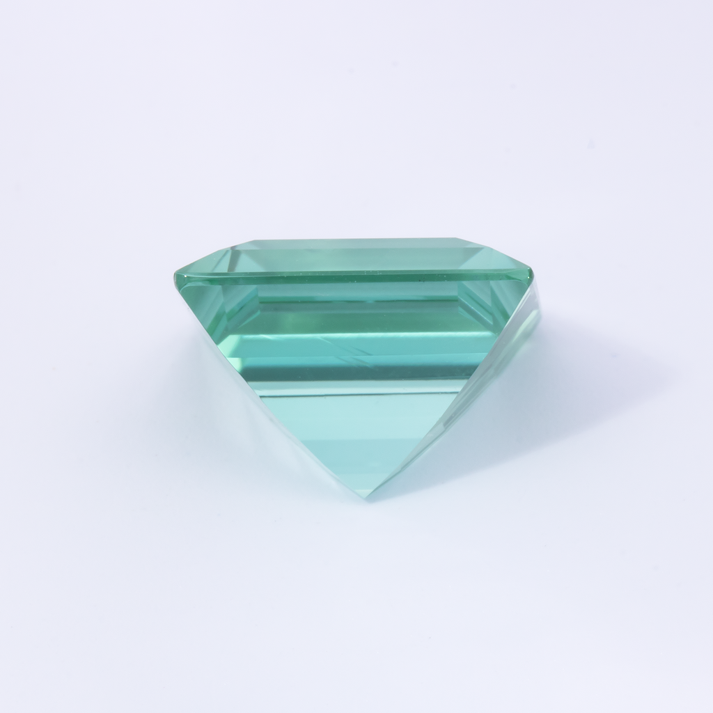 Tourmaline - green, rectangle, 12.3x12.3 mm, 9.05 ct, No. TR991088