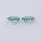 Turmalin Paar - grün & gelb, rund, 4.5x4.5 mm, 0.69 ct, Nr. TR991090