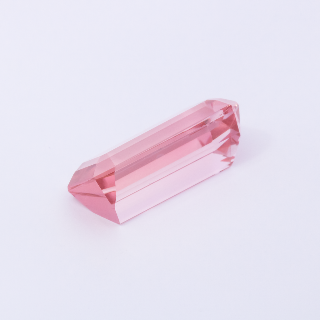 Turmalin - rosa, achteck, 19x11 mm, 13.44 ct, Nr. TR991092