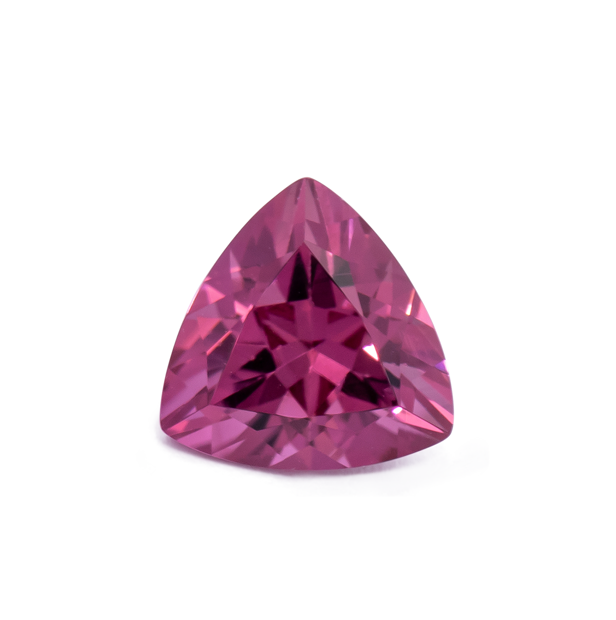 Tourmaline - light pink, trillion, 6.1x6 mm, 0.77 ct, No. TR991096