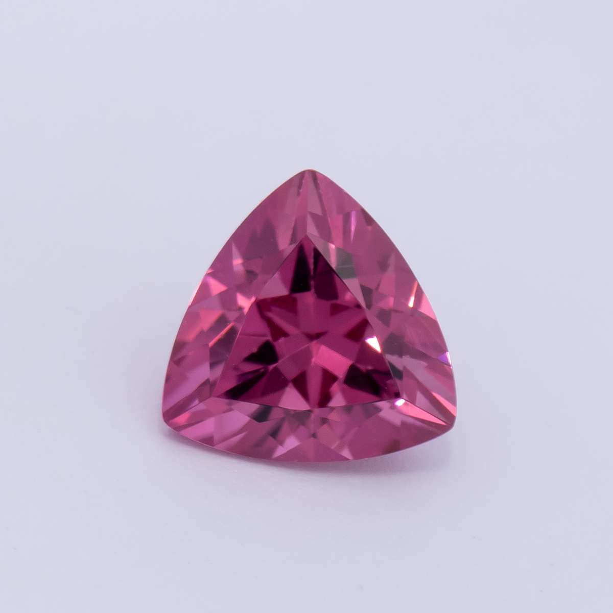 Tourmaline - light pink, trillion, 6.1x6 mm, 0.77 ct, No. TR991096