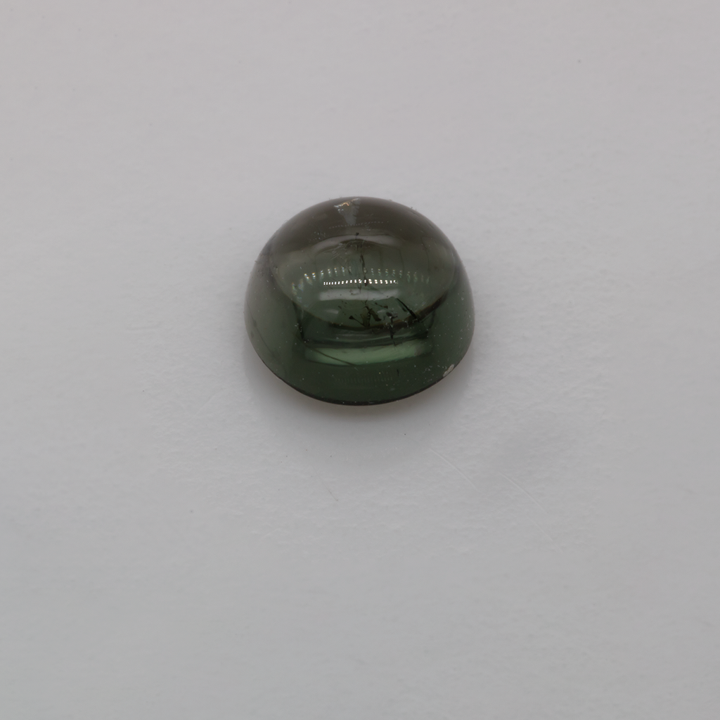 Tourmaline - gray, round, 5.3x5.3 mm, 0.74 ct, No. TR99109
