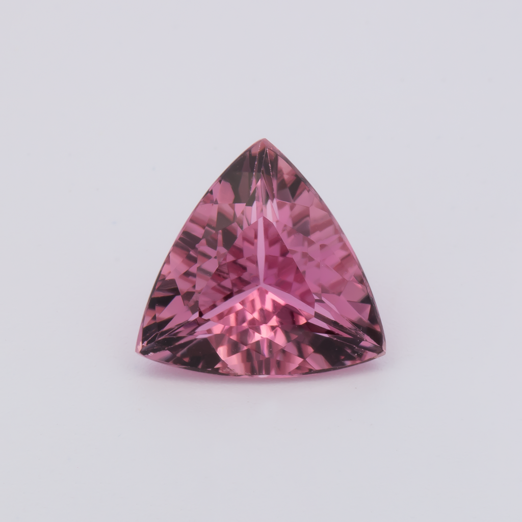 Tourmaline - light pink, trillion, 8x8.4 mm, 1.38 ct, No. TR991102