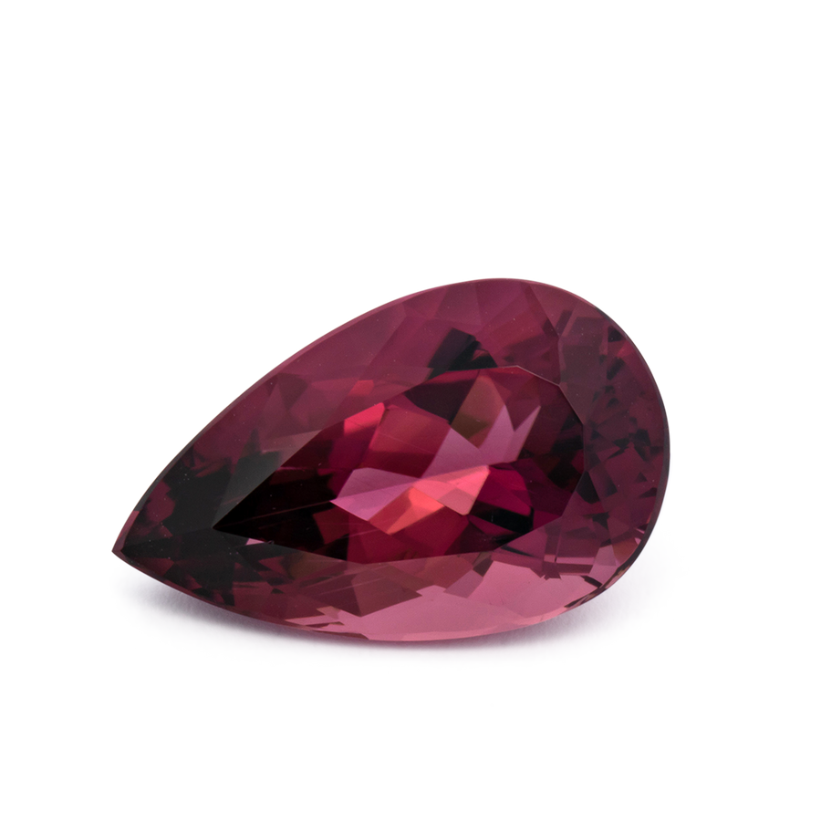 Turmalin - rot, birnform, 17.9x11 mm, 8.42 ct, Nr. TR991109
