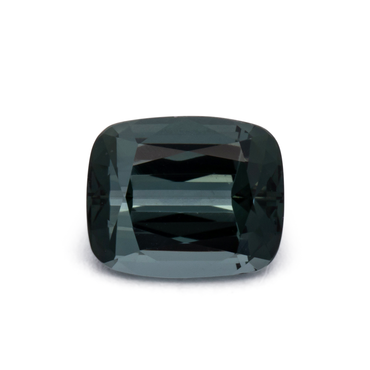 Tourmaline - gray, cushion, 7.6x6.2 mm, 1.54 ct, No. TR991114