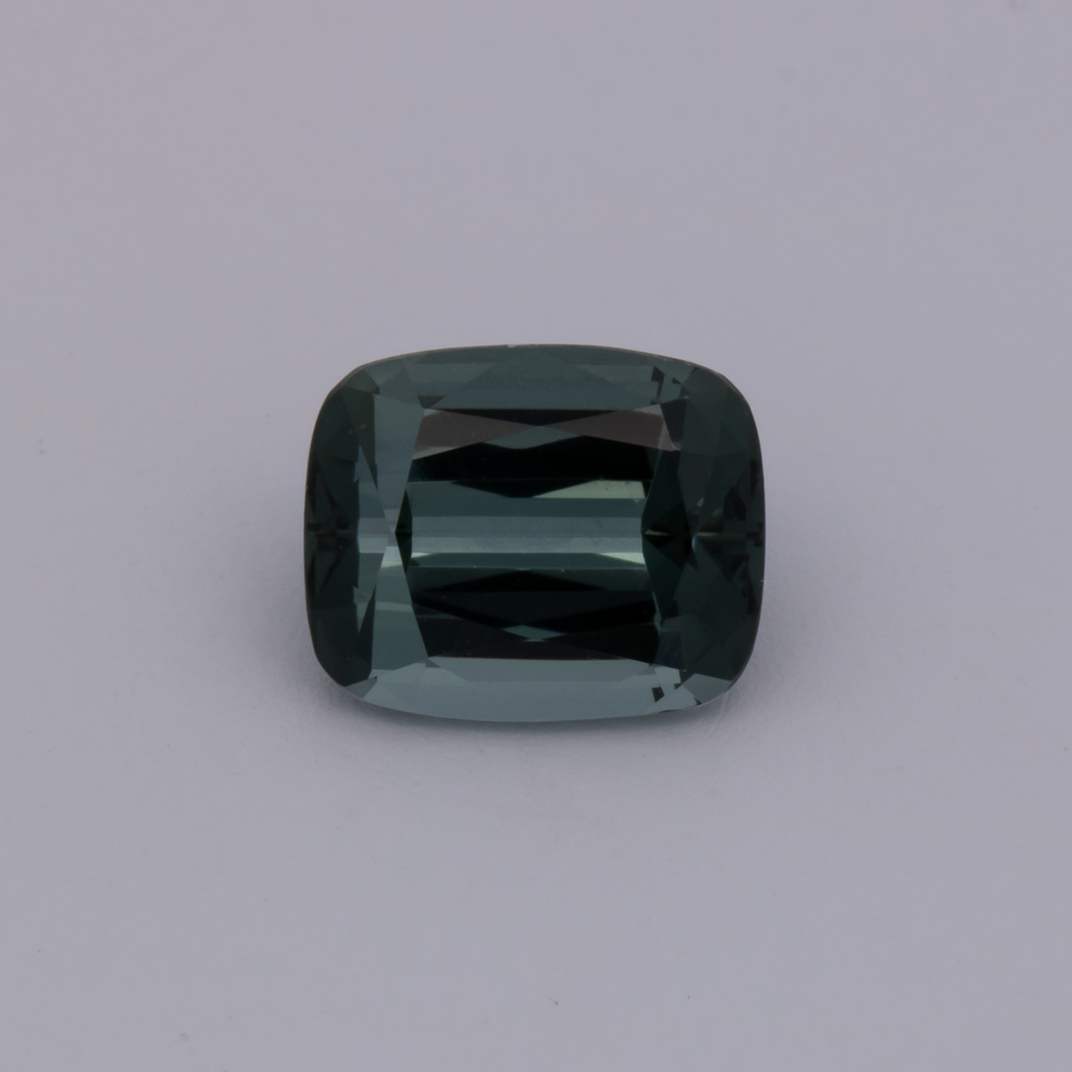 Tourmaline - gray, cushion, 7.6x6.2 mm, 1.54 ct, No. TR991114
