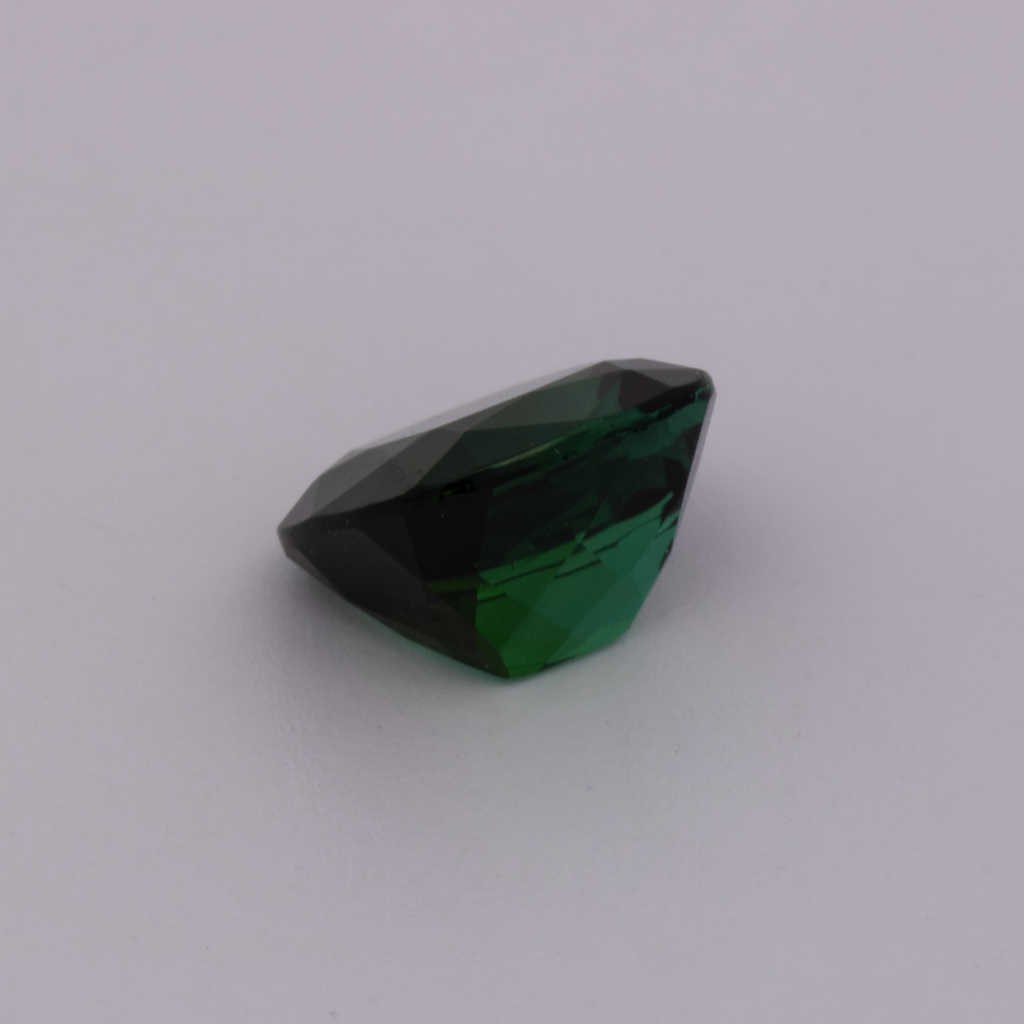 Tourmaline - green, cushion, 8x8 mm, 2.42 ct, No. TR991115