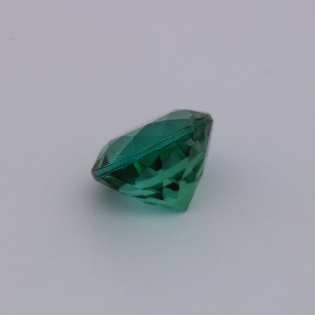 Tourmaline - green, round, 7.1x7.1 mm, 1.62 ct, No. TR991131