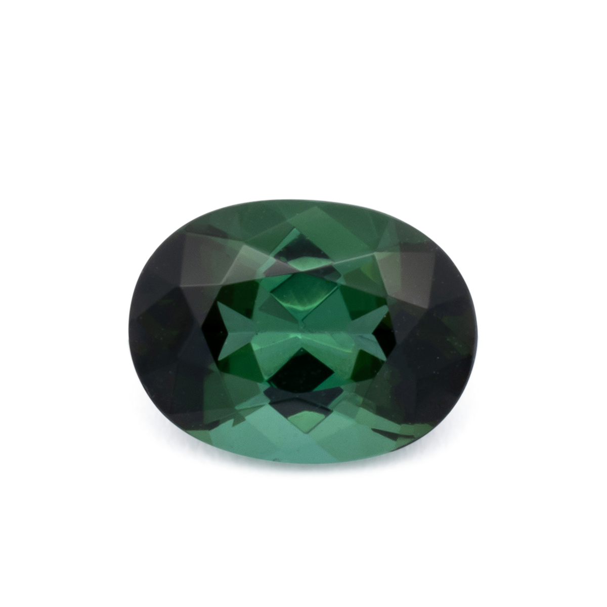 Tourmaline - green, oval, 8.1x6.1 mm, 1.28 ct, No. TR991140