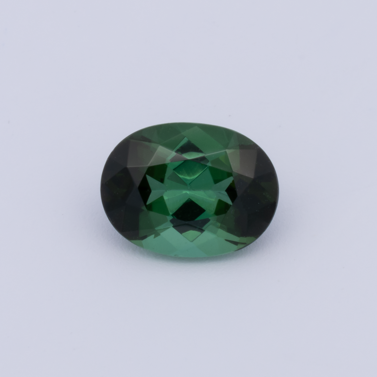 Tourmaline - green, oval, 8.1x6.1 mm, 1.28 ct, No. TR991140