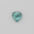 Tourmaline - green, heart, 7.1x7 mm, 1.30 ct, No. TR991144