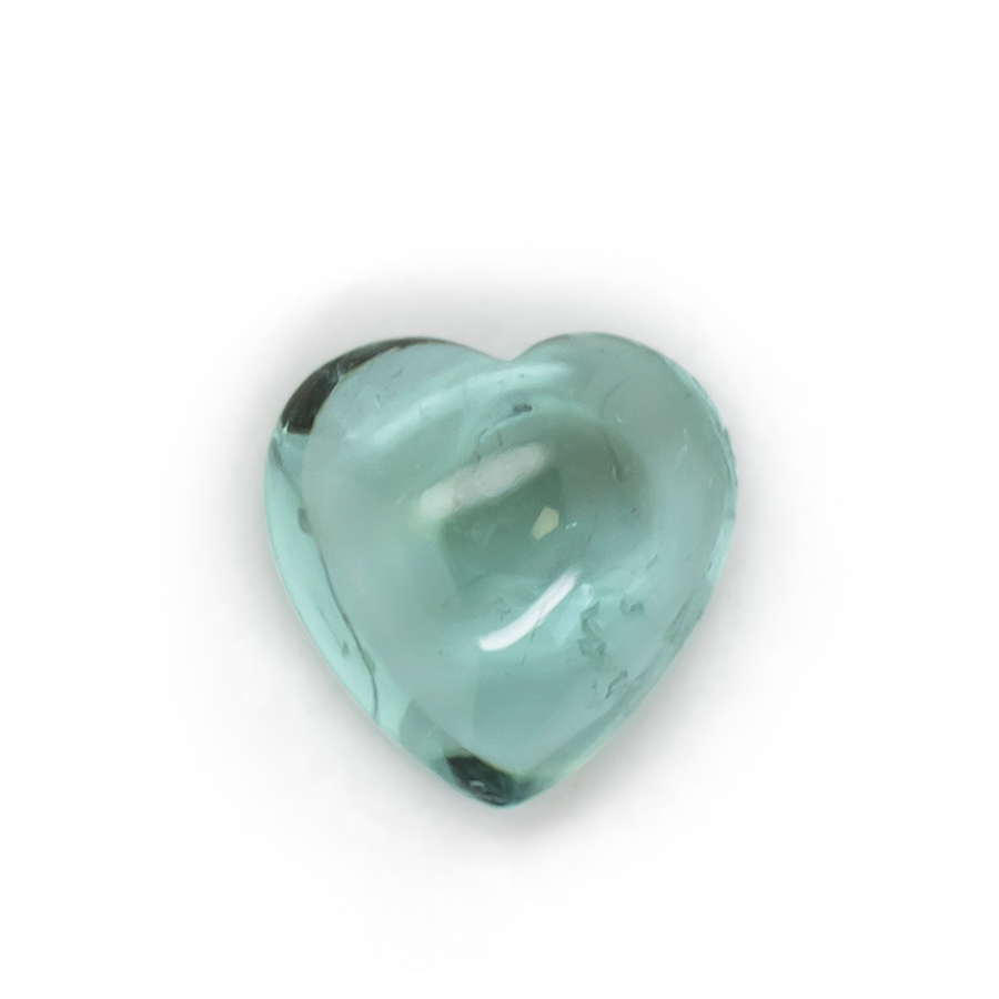 Turmalin - grün, herz, 7.1x7 mm, 1.32 ct, Nr. TR991145