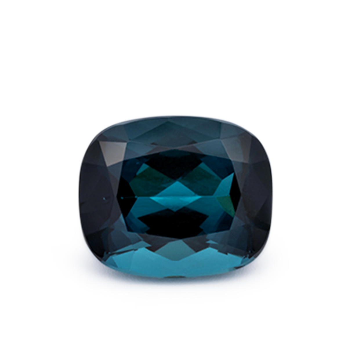 Tourmaline - blue, cushion, 10.1x8.4 mm, 3.55 ct, No. TR991146