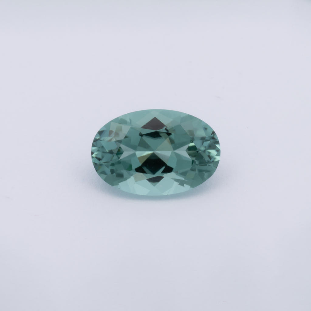 Tourmaline - green, oval, 7x5 mm, 0.80 - 0.89 ct, No. TR991150