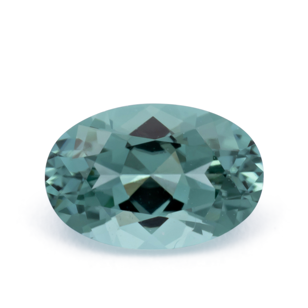 Tourmaline - green, oval, 7x5 mm, 0.80 - 0.89 ct, No. TR991150