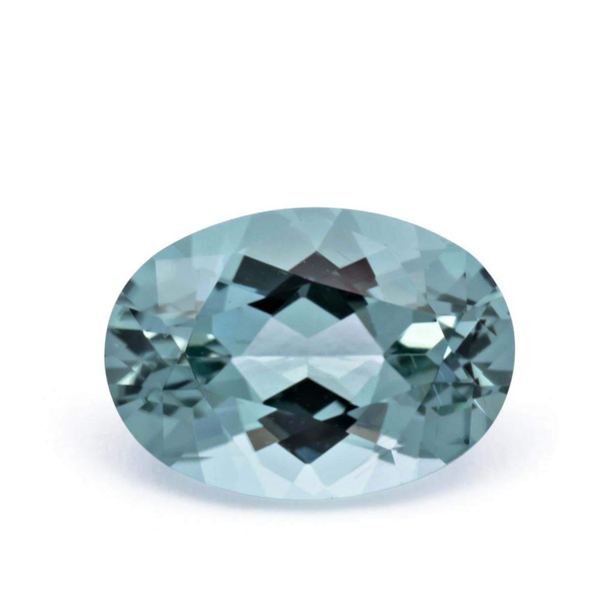 Turmalin - grün, oval, 7x5 mm, 0.70 ct, Nr. TR991152