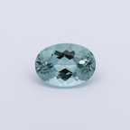 Turmalin - grün, oval, 7x5 mm, 0.70 ct, Nr. TR991152