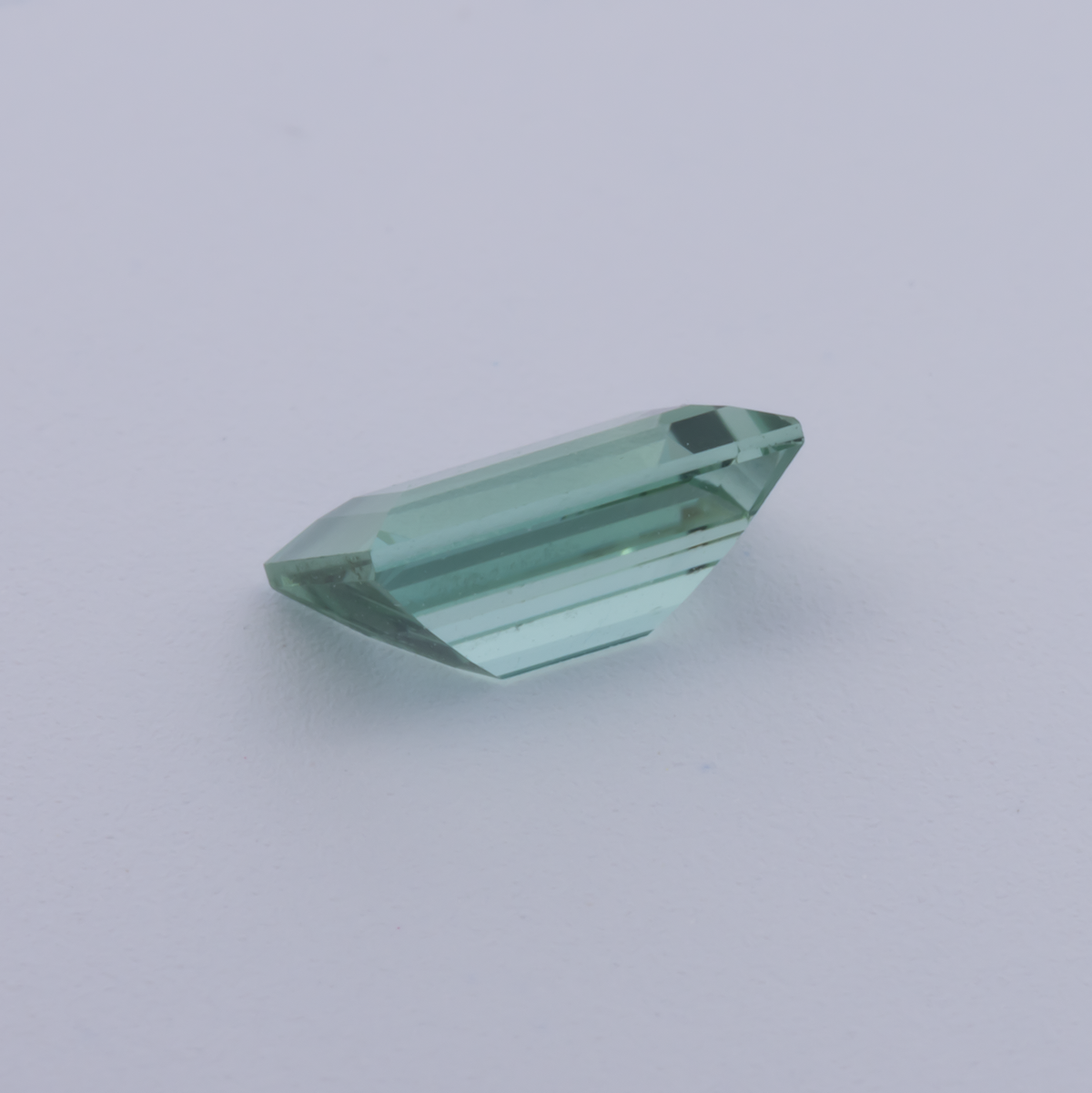 Tourmaline - green, baguette, 6x4 mm, 0.50 - 0.59 ct, No. TR991155