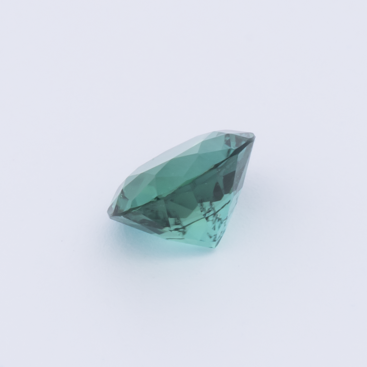 Tourmaline - green, round, 5.4x5.4 mm, 0.57 ct, No. TR991159