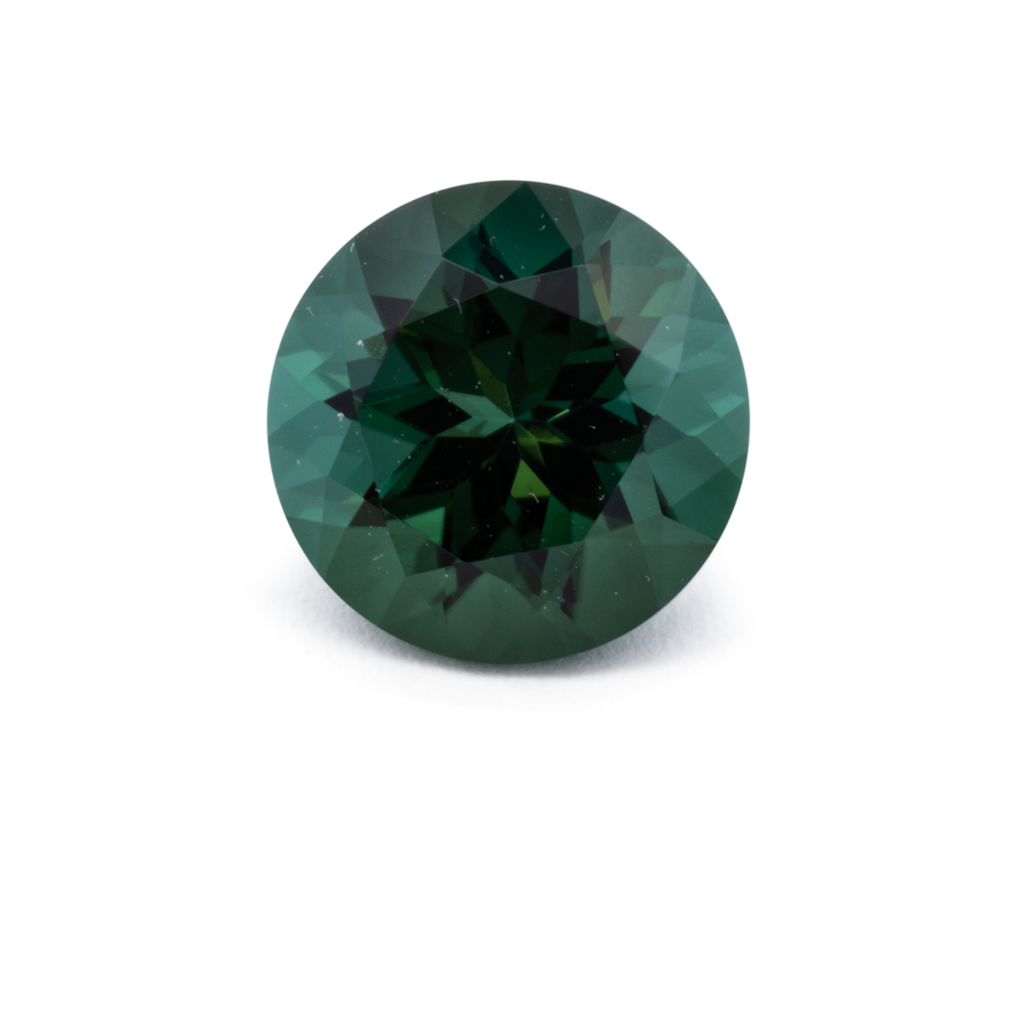 Tourmaline - green, round, 6.5x6.5 mm, 1.12 ct, No. TR991189