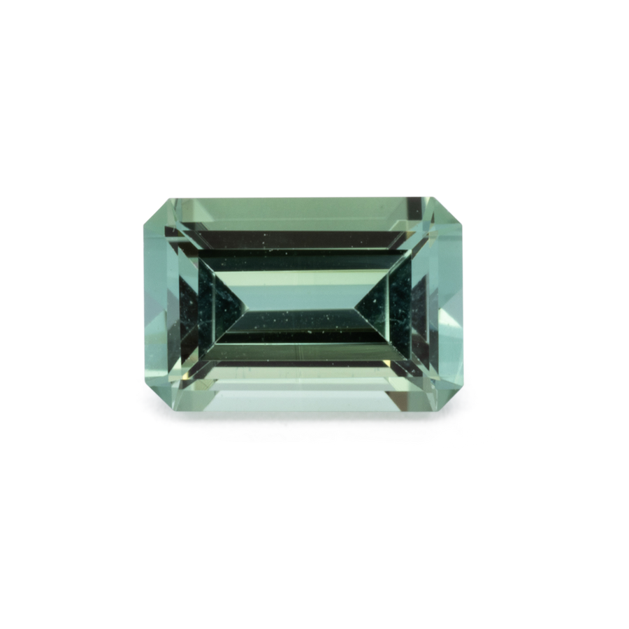Tourmaline - green, octagon, 6x4 mm, 0.50 ct, No. TR991190