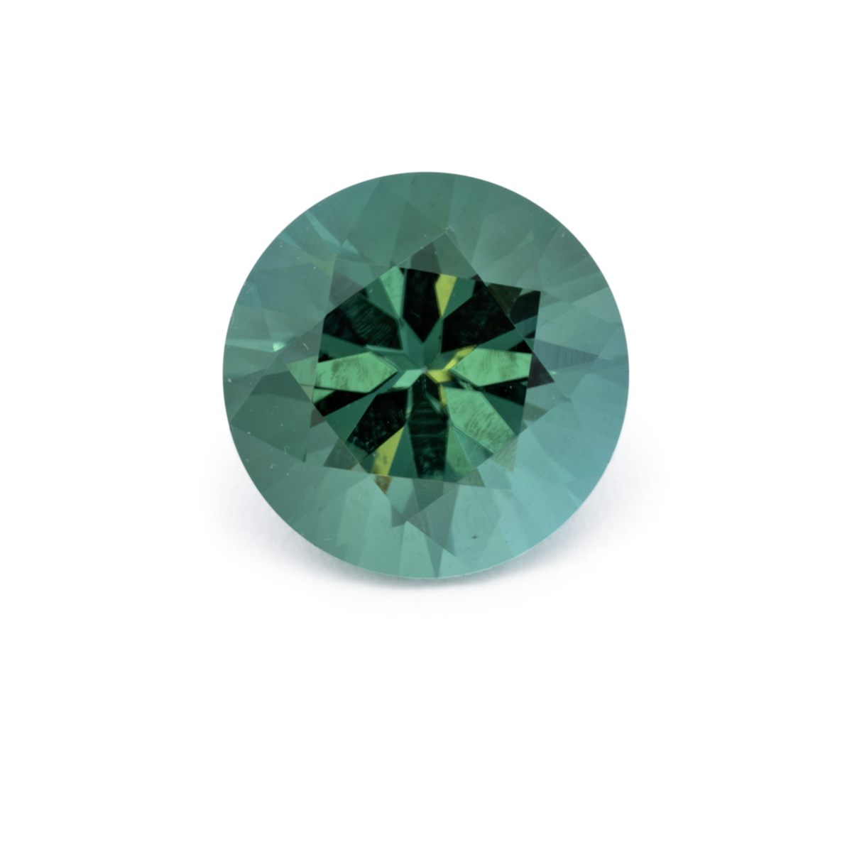 Turmalin - grün, rund, 6.5x6.5 mm, 1.02 ct, Nr. TR991194