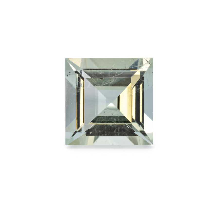 Turmalin - gelb, rechteck, 6x6 mm, 0.95 ct, Nr. TR991197
