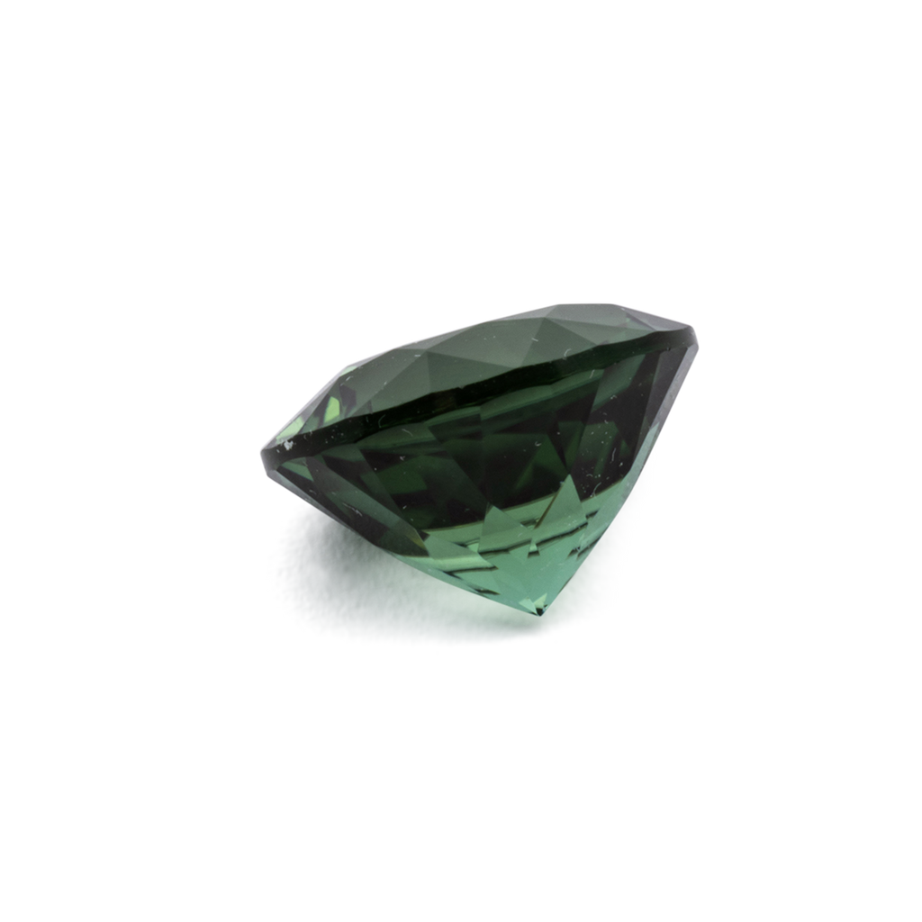 Turmalin - grün, rund, 6.5 x 6.5 mm, 0.90 - 1.02 - ct, Nr. TR991199