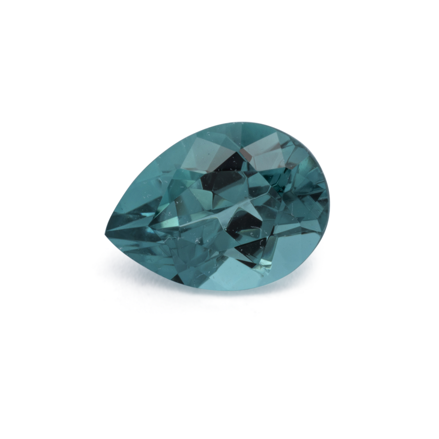 Turmalin - blau, birnform, 7x5 mm, 0.81 ct, Nr. TR991200