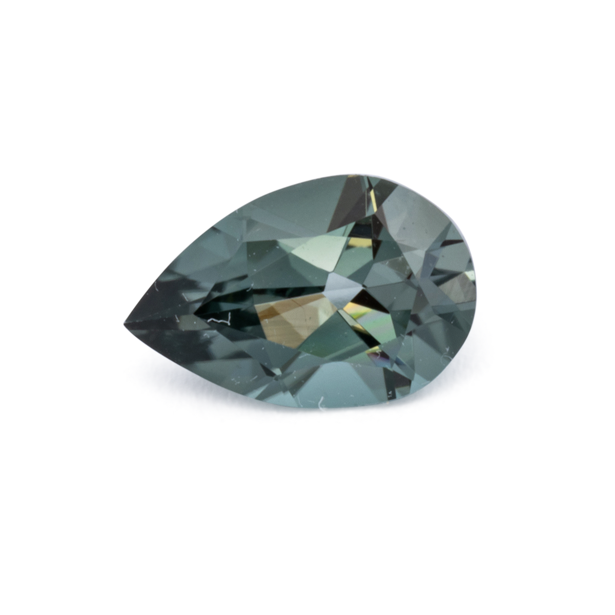 Tourmaline - gray, pear, 6x3.9 mm, 0.33-0.45 ct, No. TR991201