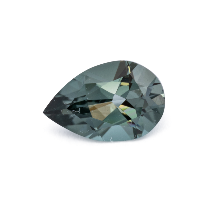 Turmalin - grau, birnform, 6x3.9 mm, 0.33-0,45 ct, Nr. TR991201