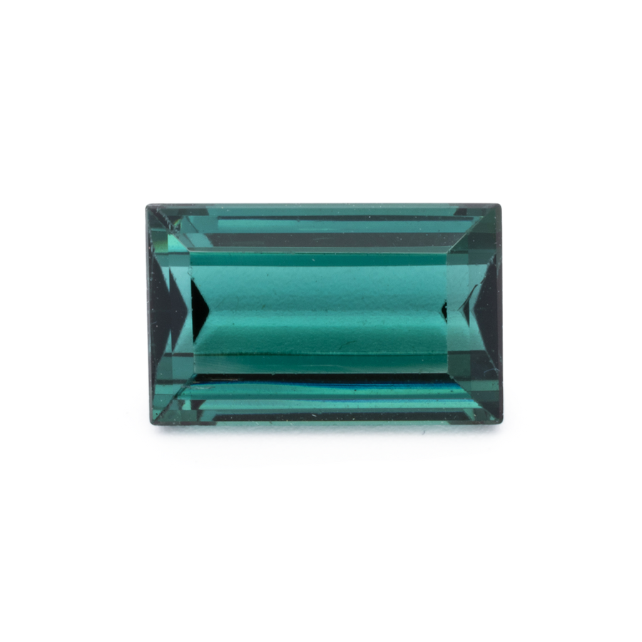 Turmalin - grün & blau, baguette, 10.1x6.3 mm, 2.29 ct, Nr. TR991206